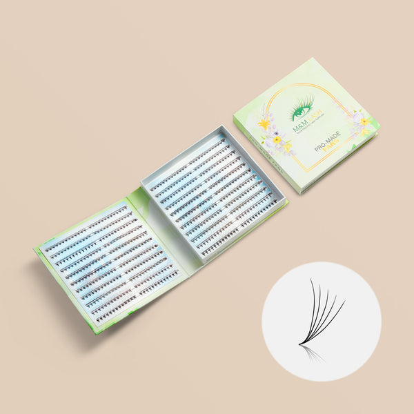 Promade Fan XXL Lash Book Mixed Length 9mm-15mm